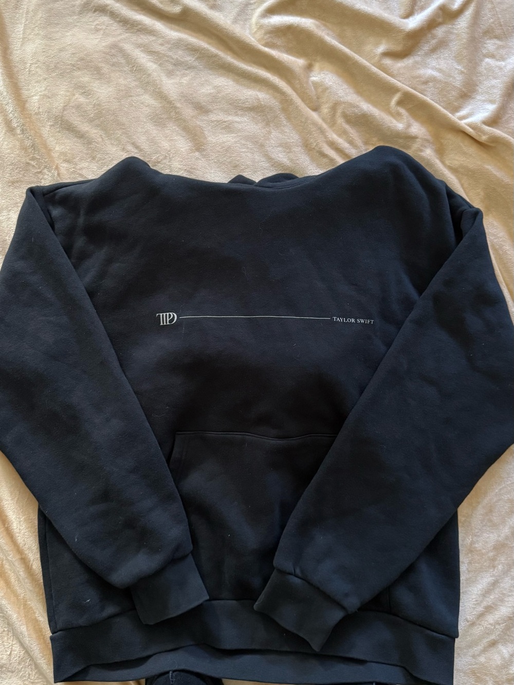 Taylor Swift Black Tortured Poets Department Hoodie